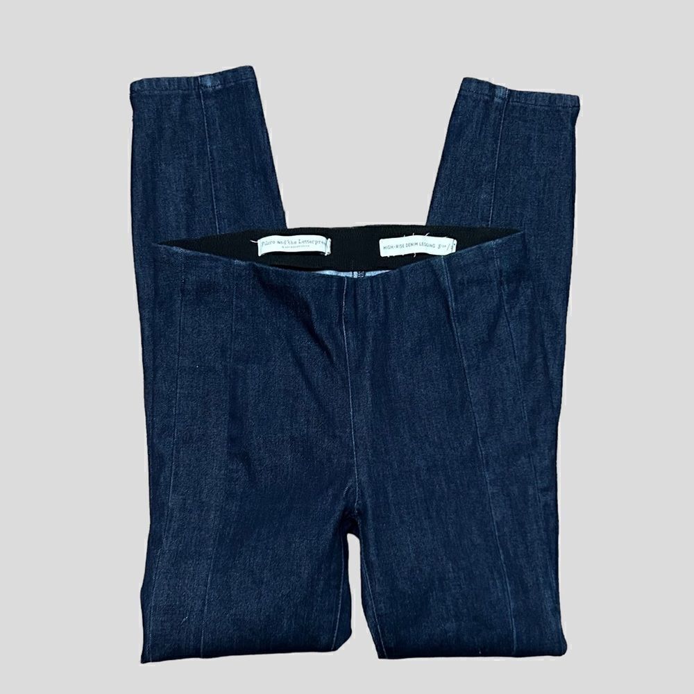 Pilcro and The Letterpress Anthropologie Denim Leggings